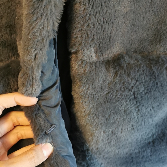 NWOT Zara Girls 11/12 Plush Faux Fur Vest - Picture 5 of 5